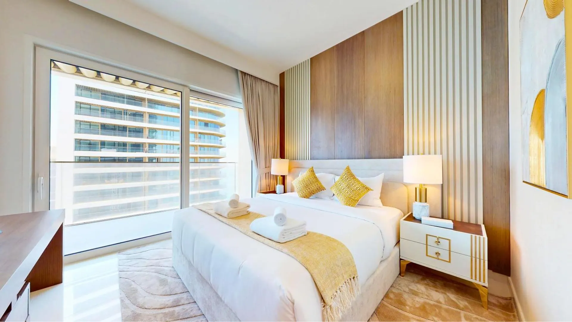Apartment 2Br With Private Beach Access In Dubai Harbour